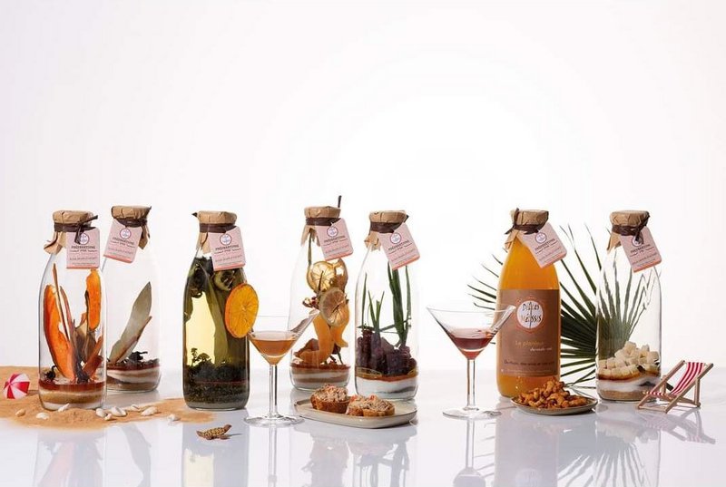 Bereiding voor gearrangeerde rum "Mango Ananas" 50 CL