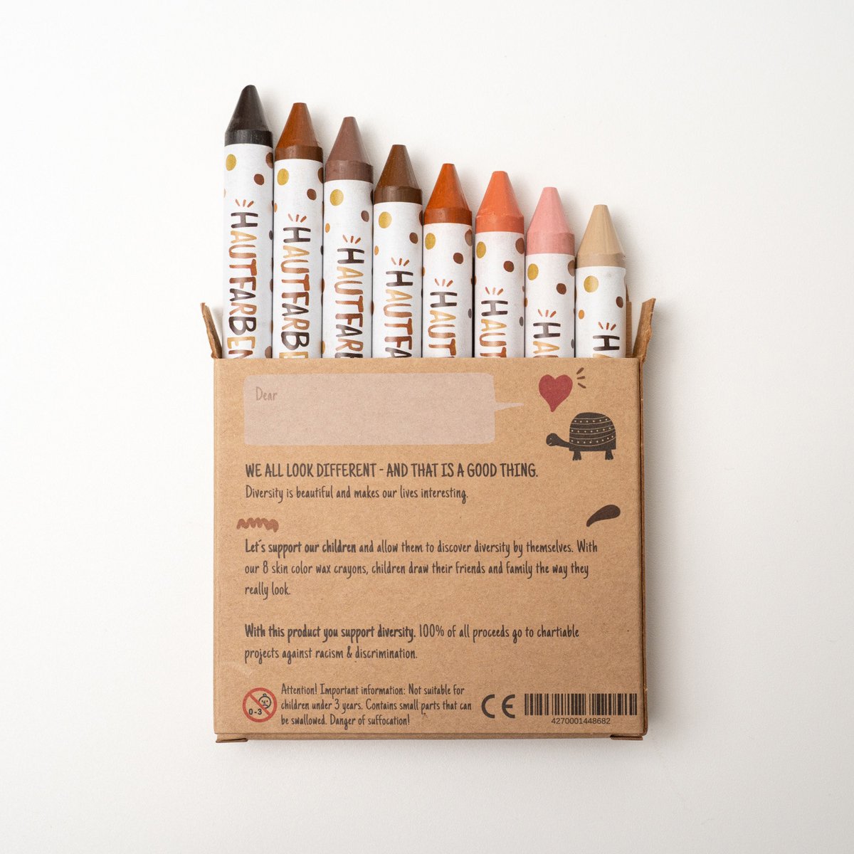 8 Skin Tones Crayons (English Edition)