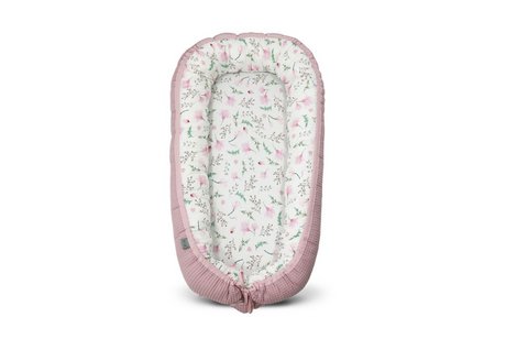 Babynest bamboe Babycocoon Floral & Rosy