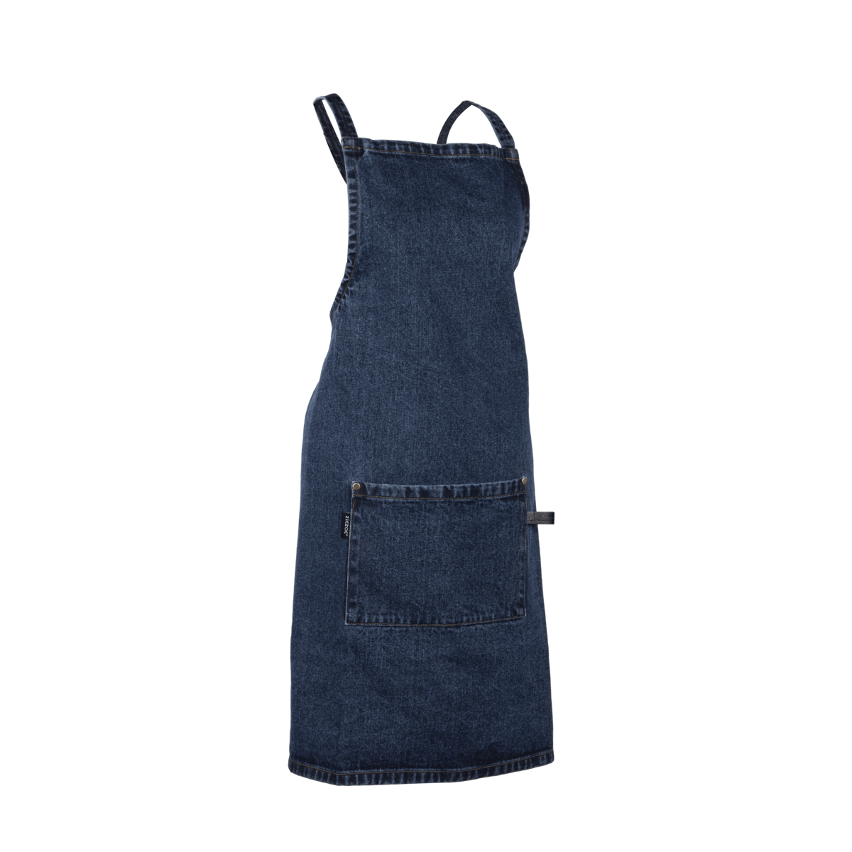 Apron DENIM crossback - 75x85 cm, blue