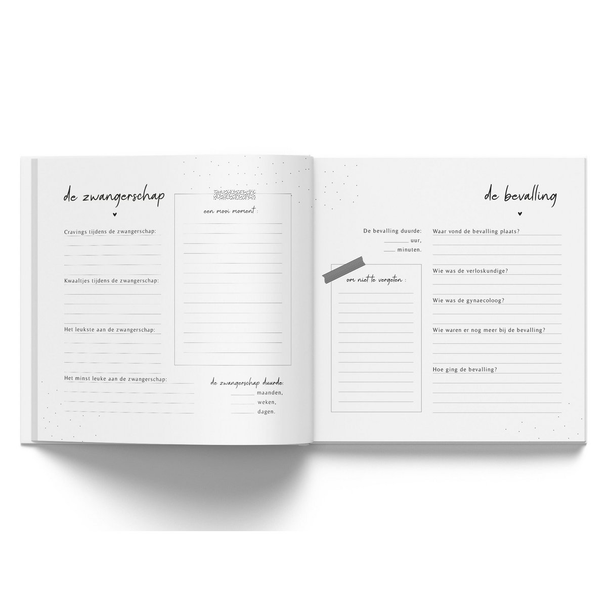 Fyllbooks Babybuch „Mein erstes Jahr“ – Leinen Taupe