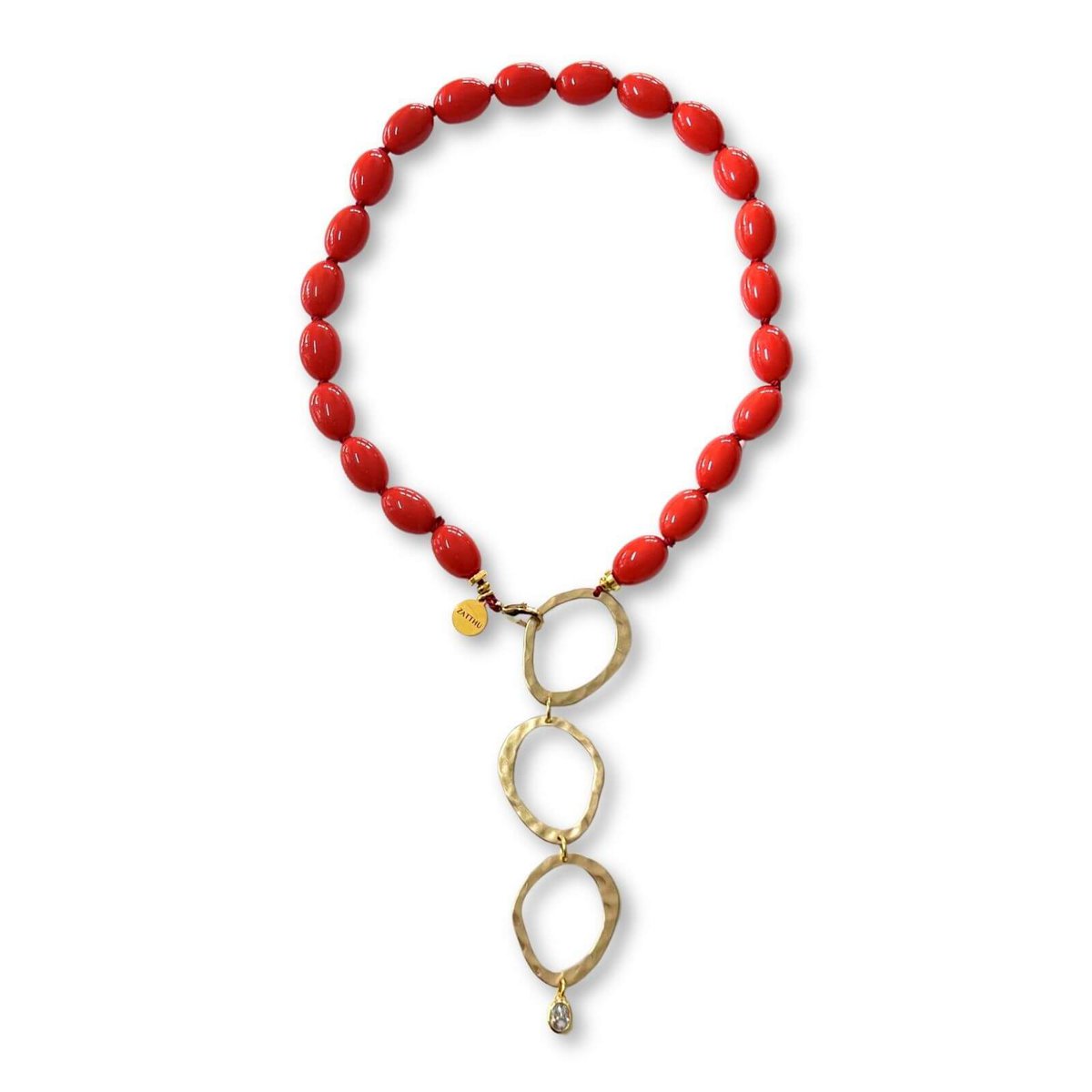 Collana di liuto rossa