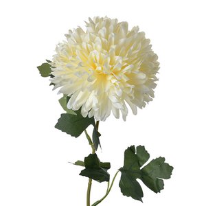 Artificial flower 54 cm White Plastic