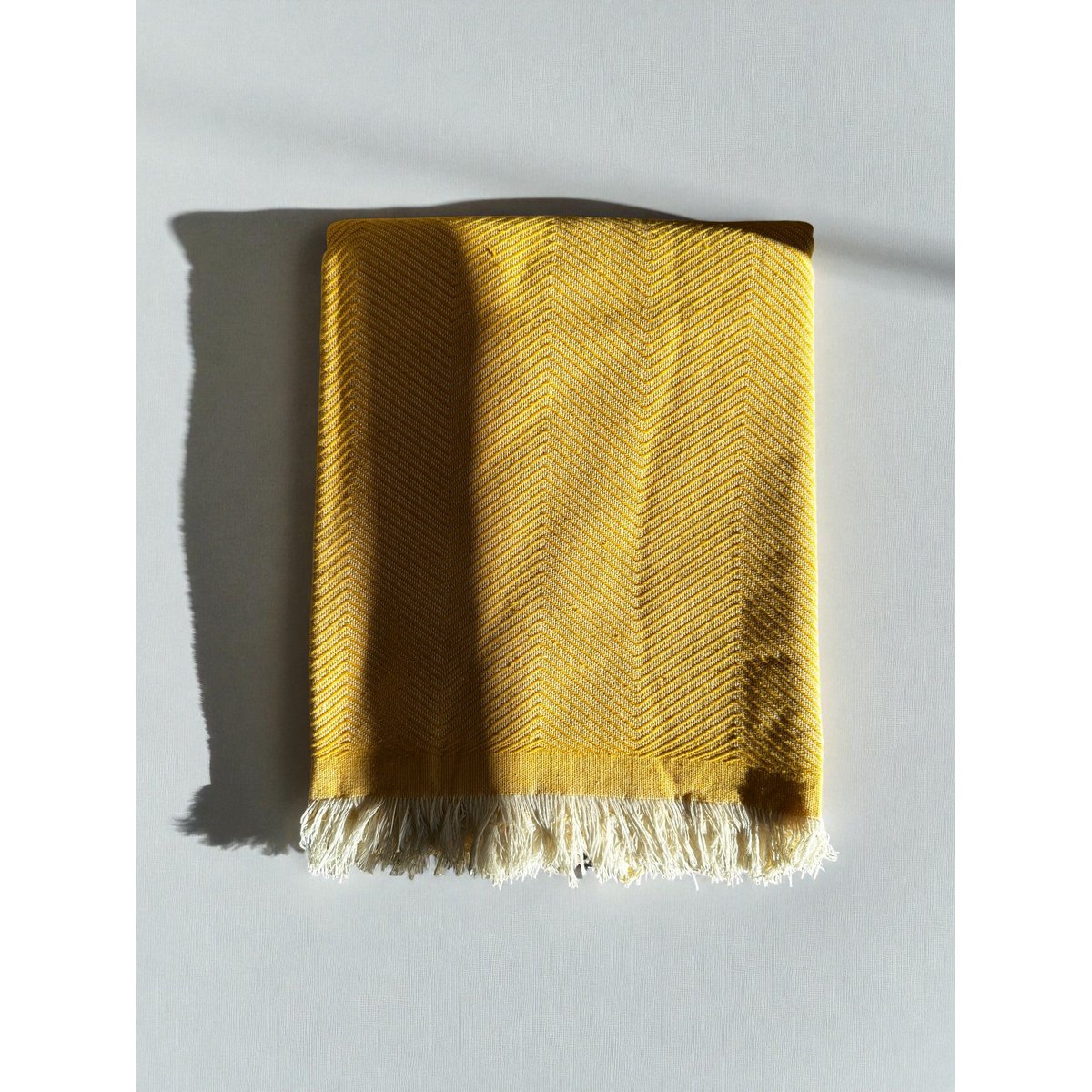 Blanket - Leyla Line - sunny yellow