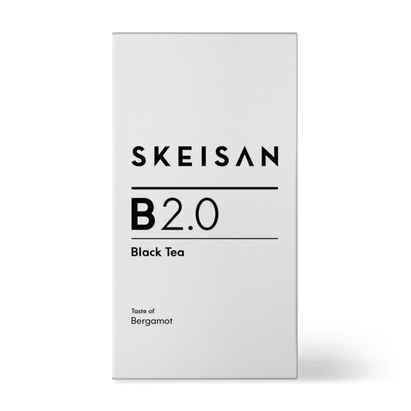 B 2.0 theeglas: Gearomatiseerde zwarte thee met bergamotsmaak