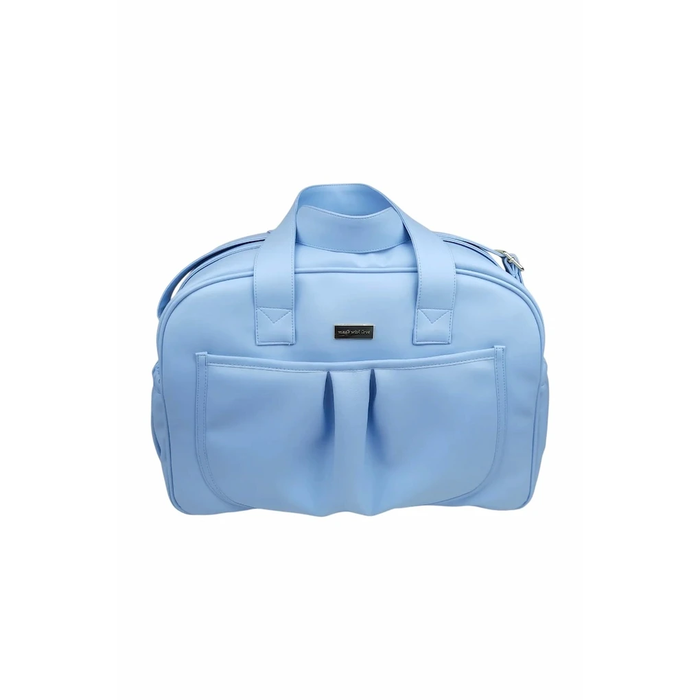 Spaziosa borsa premaman in ecopelle