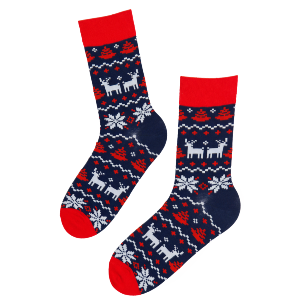 Chaussettes de Noël pour hommes RIKSON avec rennes