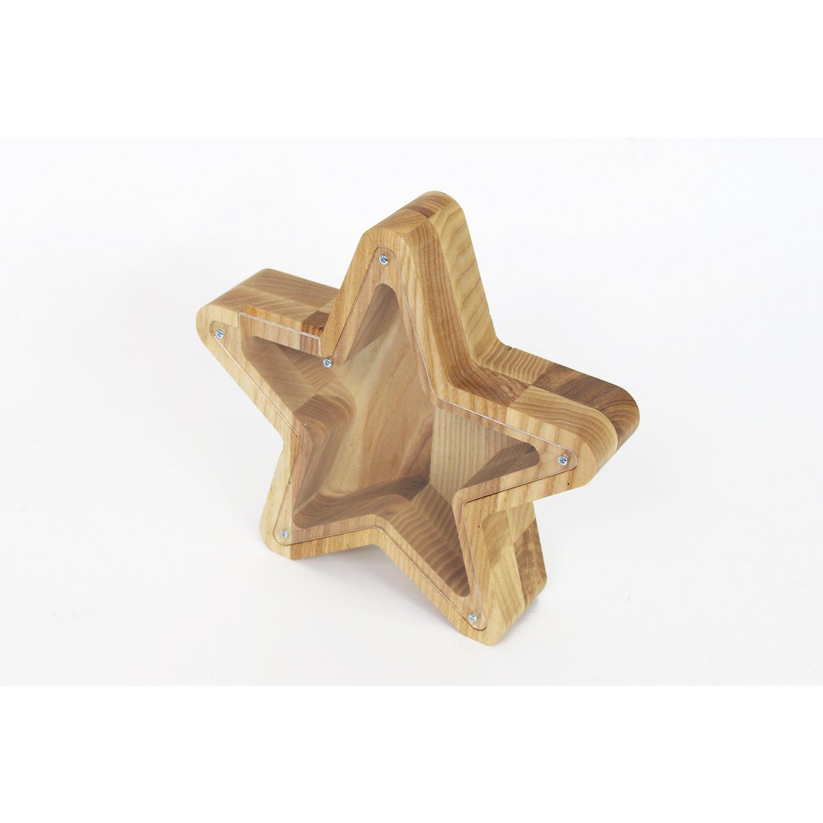 Spargris, Wooden Star sparegris