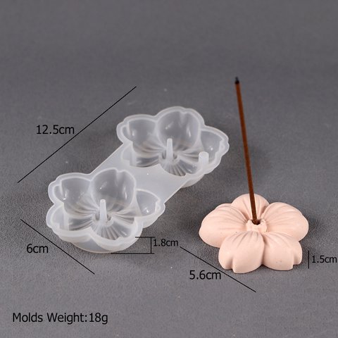 Price Down! Sakura Incense Holder - made of Jesmonite