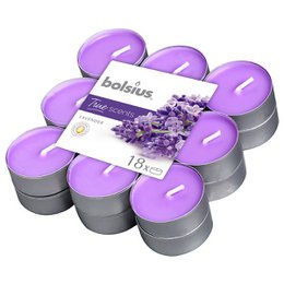 Bolsius Duft Fyrfadslys 18 stk Lavendel