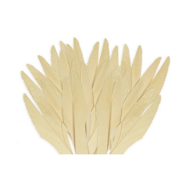 Navaja Madera Canguro 165mm pack 200 piezas biodegradables