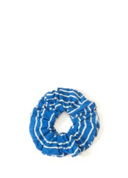 Mavi Abstract Print Scrunchie