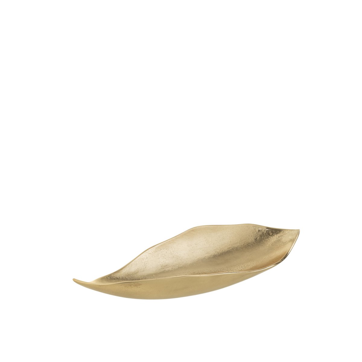 J-Line plateau Tray - tray - metal - gold - small