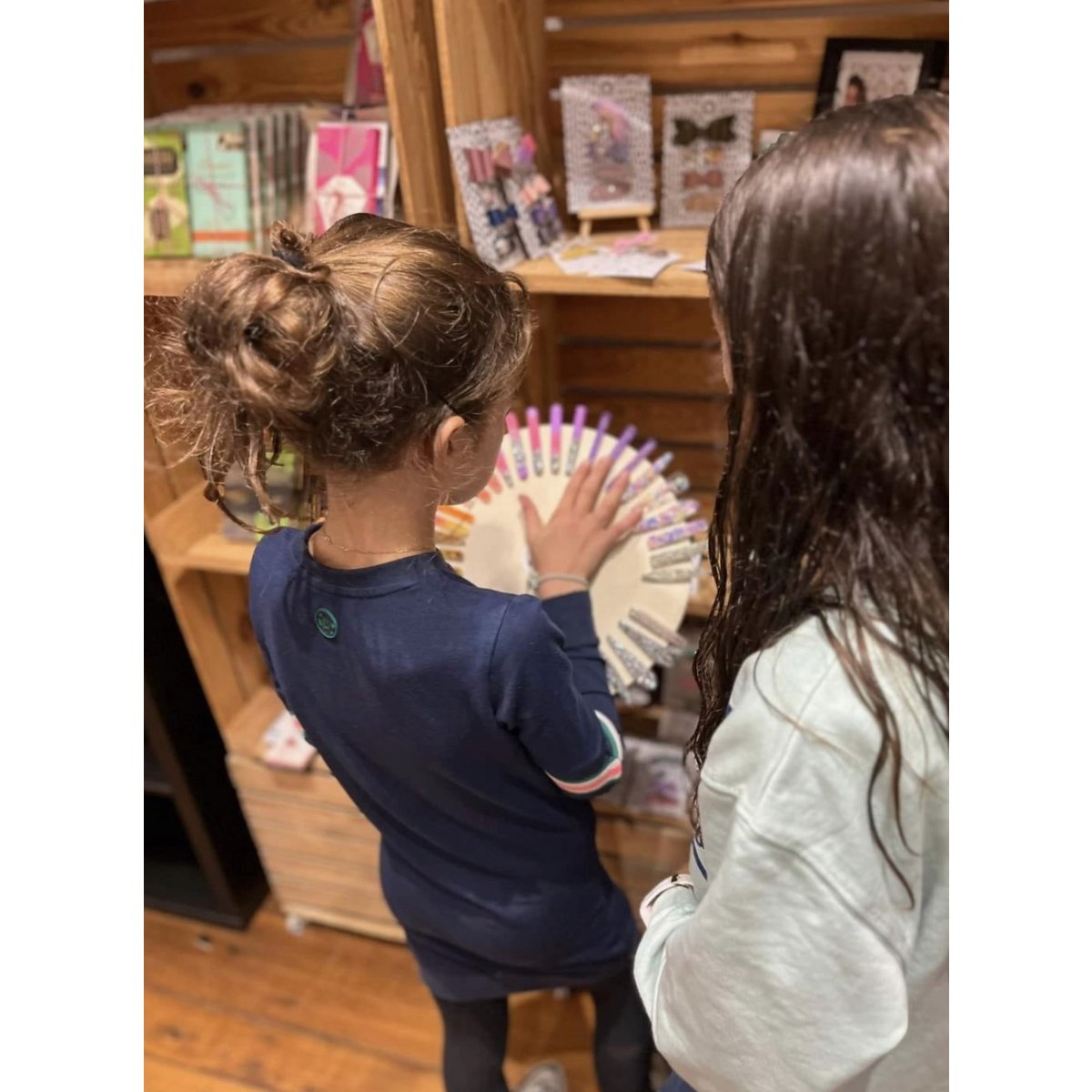 PACK DE MÉLANGE DE GLITTER SQUIGGLE - AVEC PRÉSENTOIR EN BOIS GRATUIT