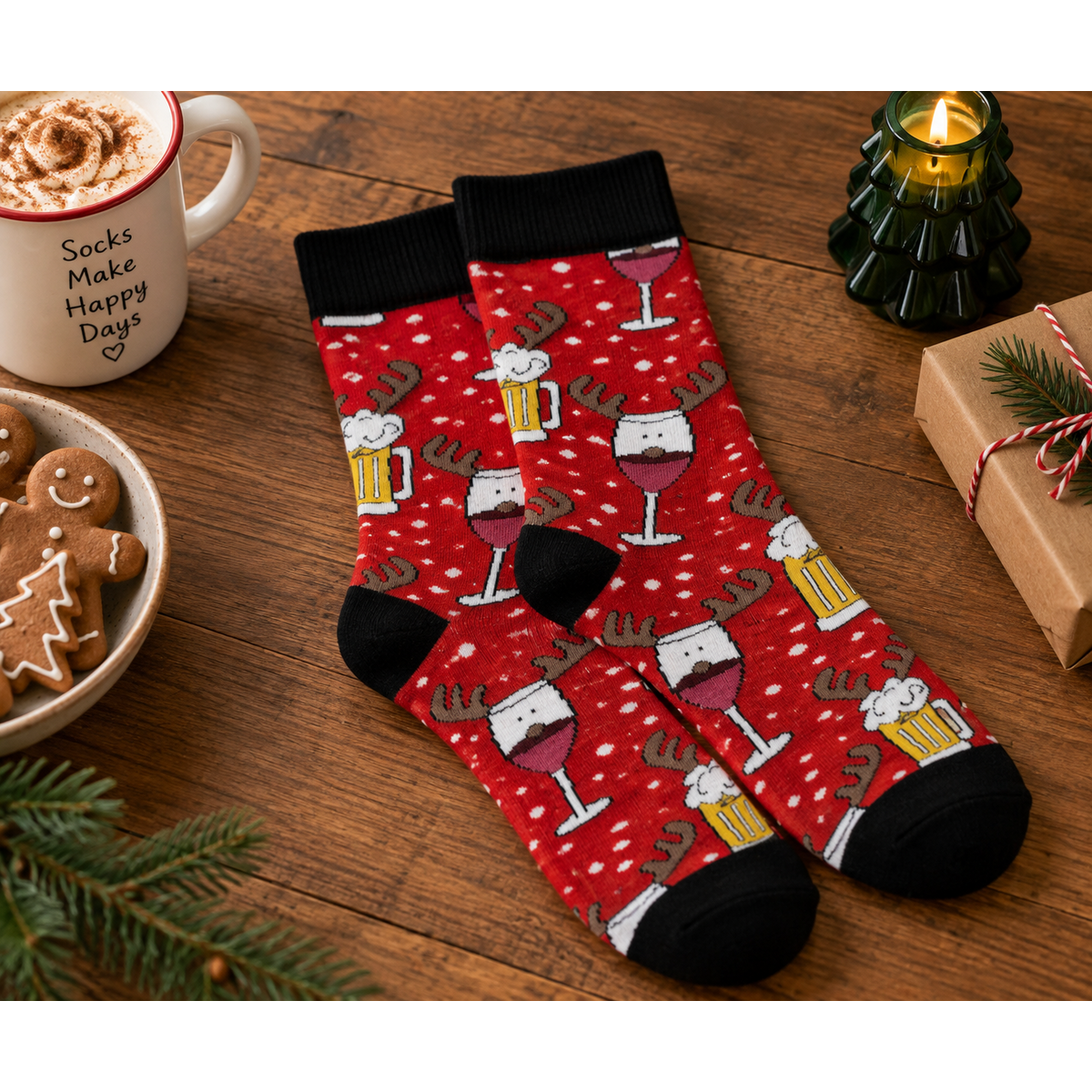 Tintl socks | X-mas - Beer deer