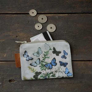 ORGANIC WALLET - BUTTERFLIES
