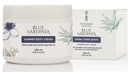 A soothing and hydrating body cream with a light, refreshing scent. Formulated with natural ingredients like blue sardinia extract and aloe vera to nourish and moisturize the skin.