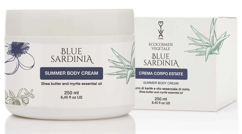 Crème pour le corps d'été