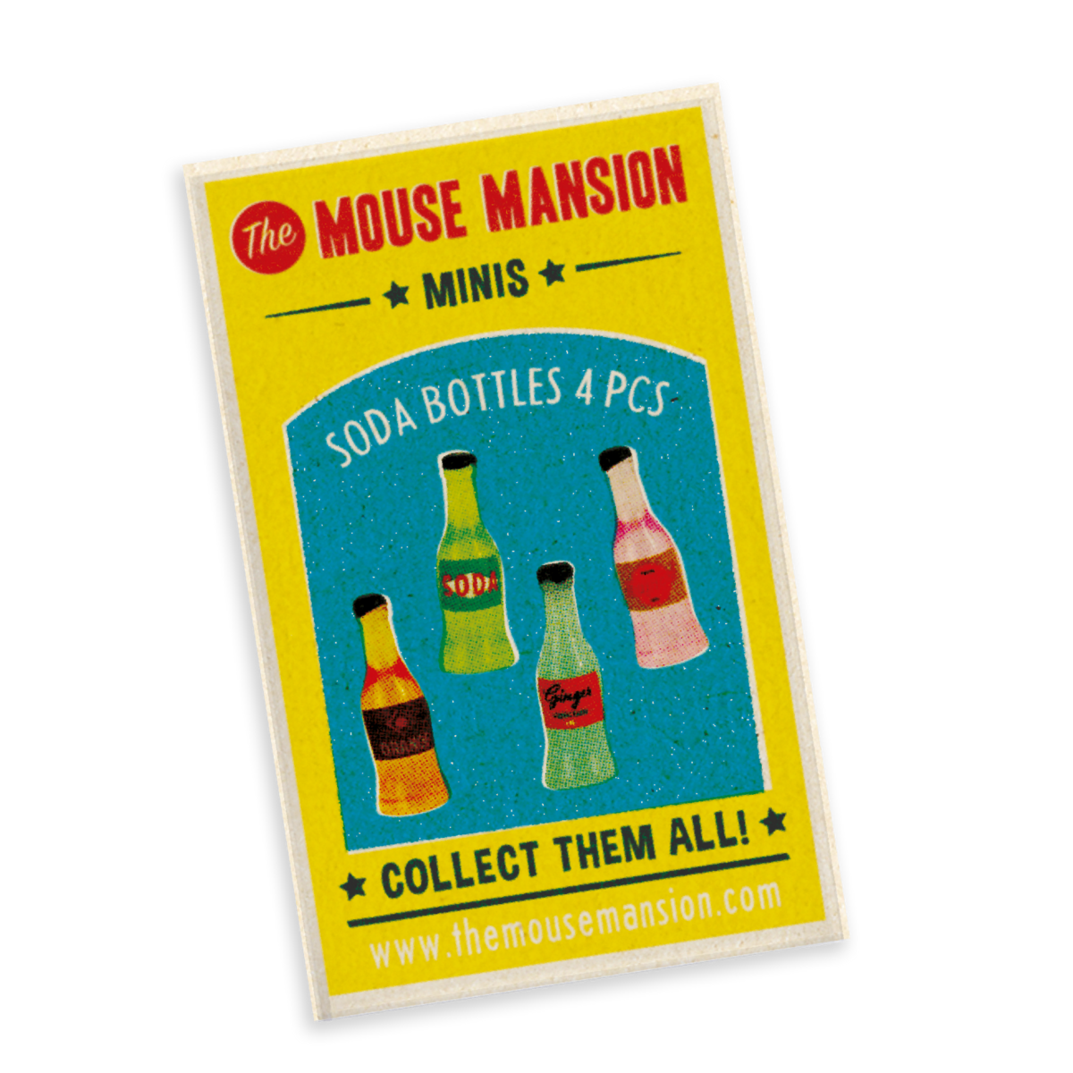 Minis - Lemonade Bottles (Scale 1:12) - The Mouse House