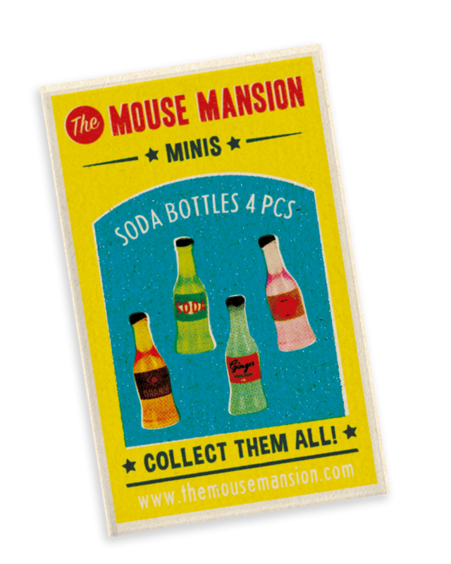 Mini's - Limonade Flessen (Schaal 1:12) - Het Muizenhuis