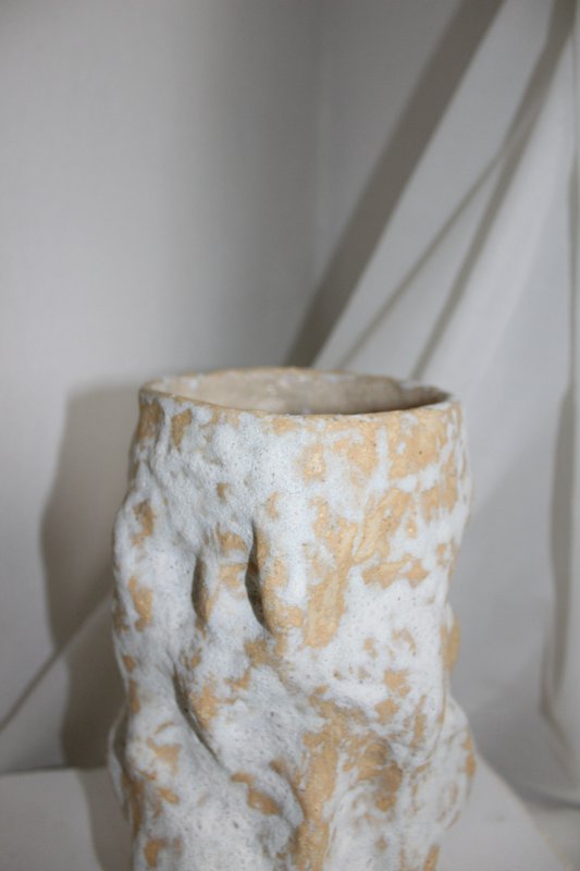 Big Matt Textural Vase