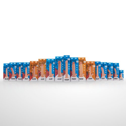 Real Fantasy - Dildo realistico Dylan con ventosa - 20,5 cm