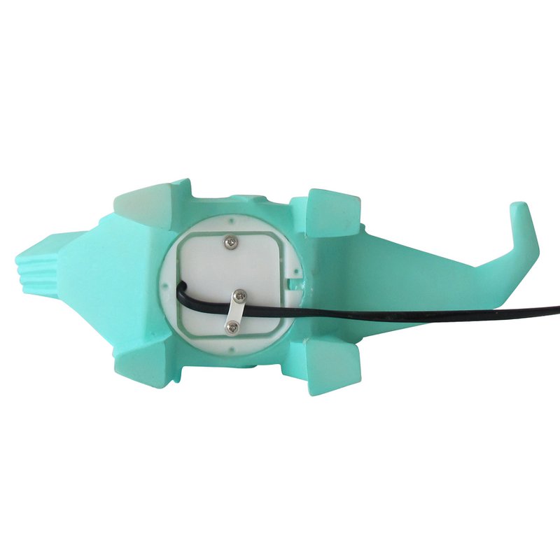 Zielona lampa dinozaura
