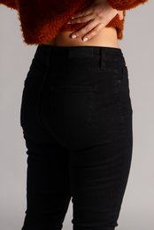 Vaqueros de mujer azules SKINNY tiro medio