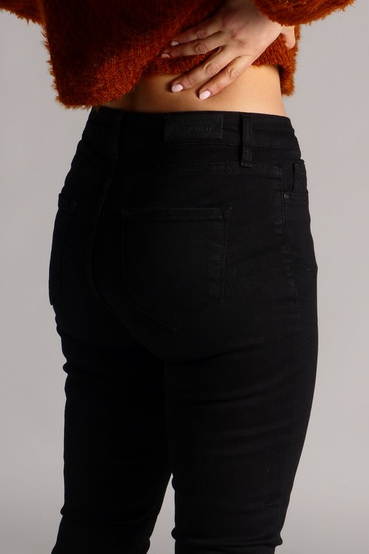 Vaqueros de mujer azules SKINNY tiro medio