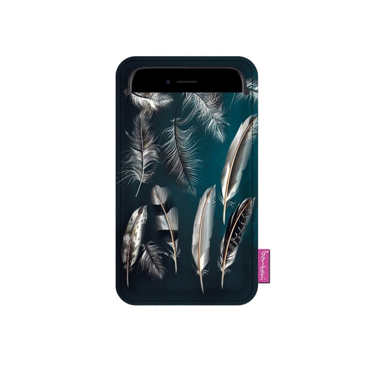 Levitation Smartphone Case In Grey Felt Bertoni