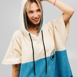 Poncho Porto, coton