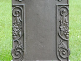 Elegante fontein – met messing kraan – aluminium – donkerbruin