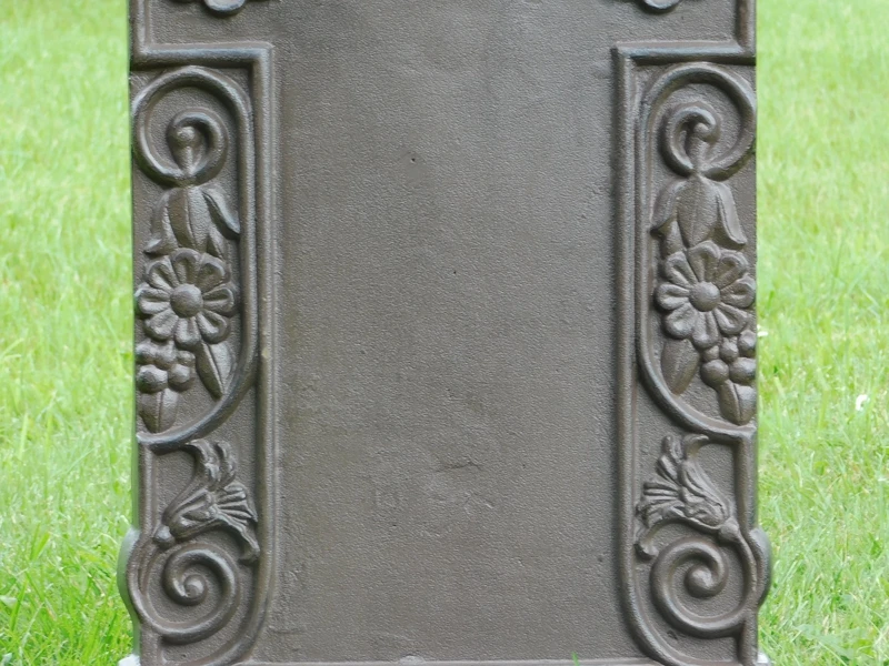 Elegante fontein – met messing kraan – aluminium – donkerbruin