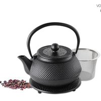 Gietijzeren theepot 0,7 L incl. Schotel