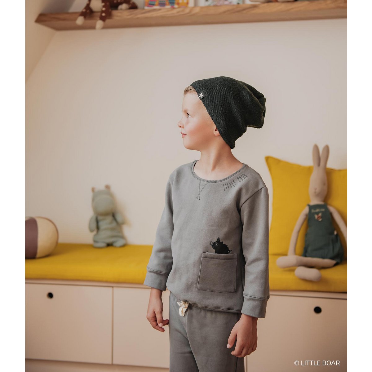 Maglia Marli | Grigio legno