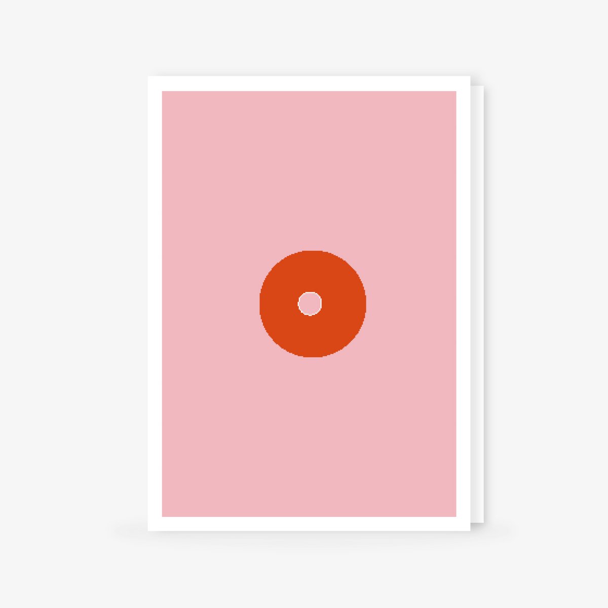 Tarjeta con sobre - Abstract boob