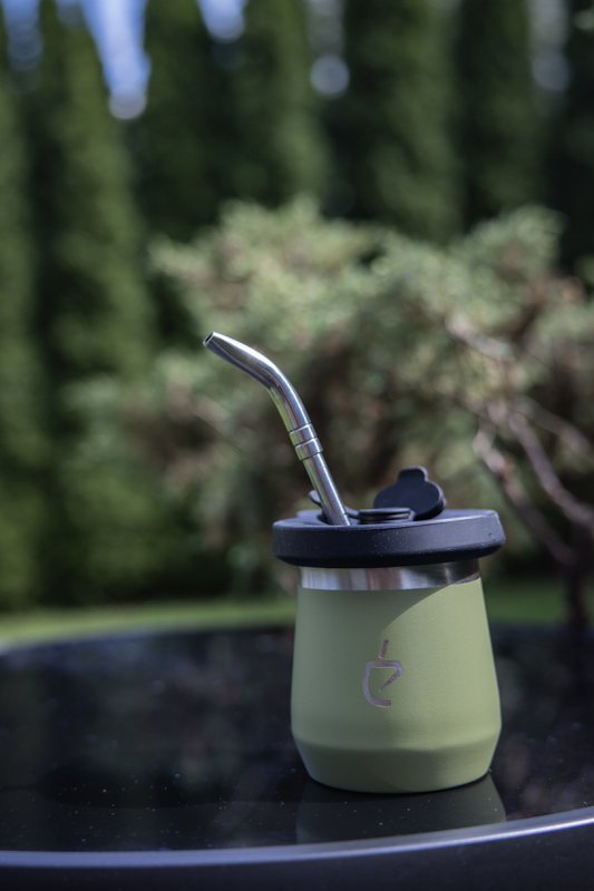 Yerba Mate Set Termolid DualFlow Pro - Forest Green | Un Mate®