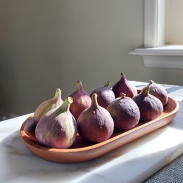 Handmade Tableware - Oval Tray 24x13 cm - Eco-friendly - Khaya Wood