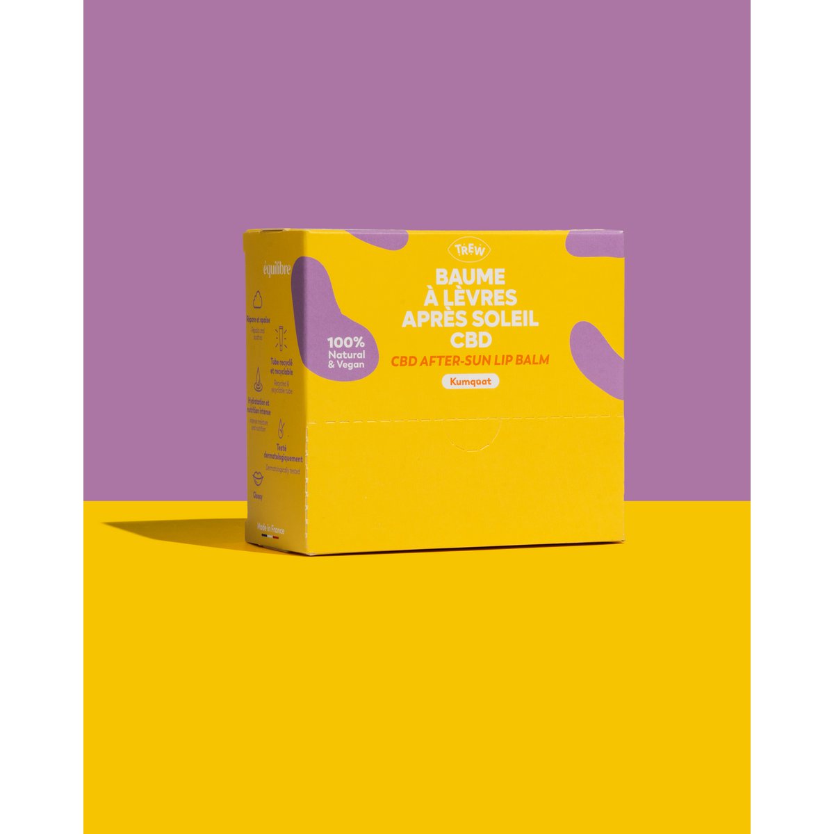 Distributor NEW Trew x Equilibre Kumquat Aftersun Lipbalm 100% Natural & Vegan 🍊