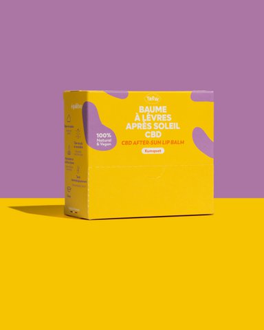 Distributor NEW Trew x Equilibre Kumquat Aftersun Lipbalm 100% Natural & Vegan 🍊