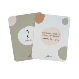 Tarjetas de Milestone - 32 Momentos únicos - Primer año de vida