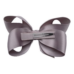 Fiocco per capelli Maxima con clip in marrone chiaro