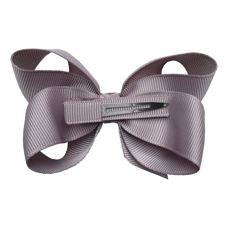 Fiocco per capelli Maxima con clip in marrone chiaro