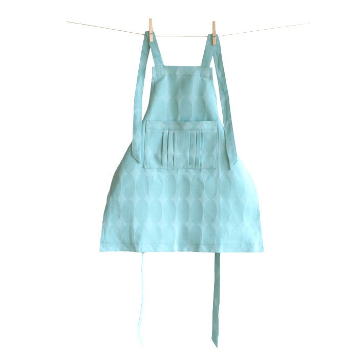 Olli children's apron Blue