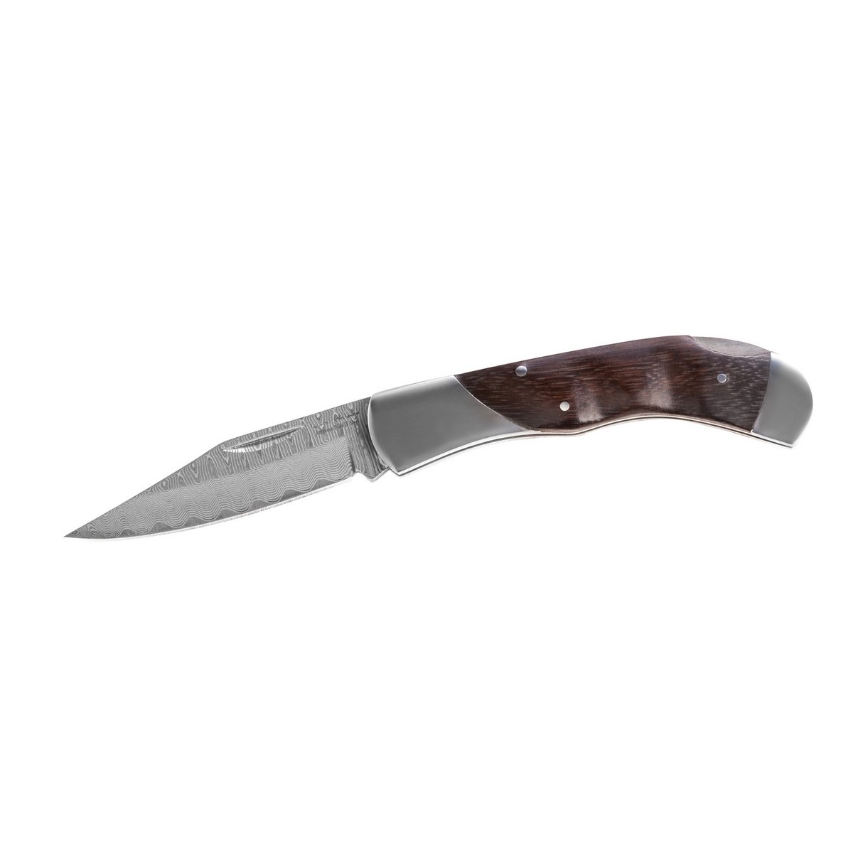 IZUMI ICHIAGO Carpeta Red Hawk, navaja de bolsillo fabricada en acero VG-10 Damasco japonés con caja de regalo