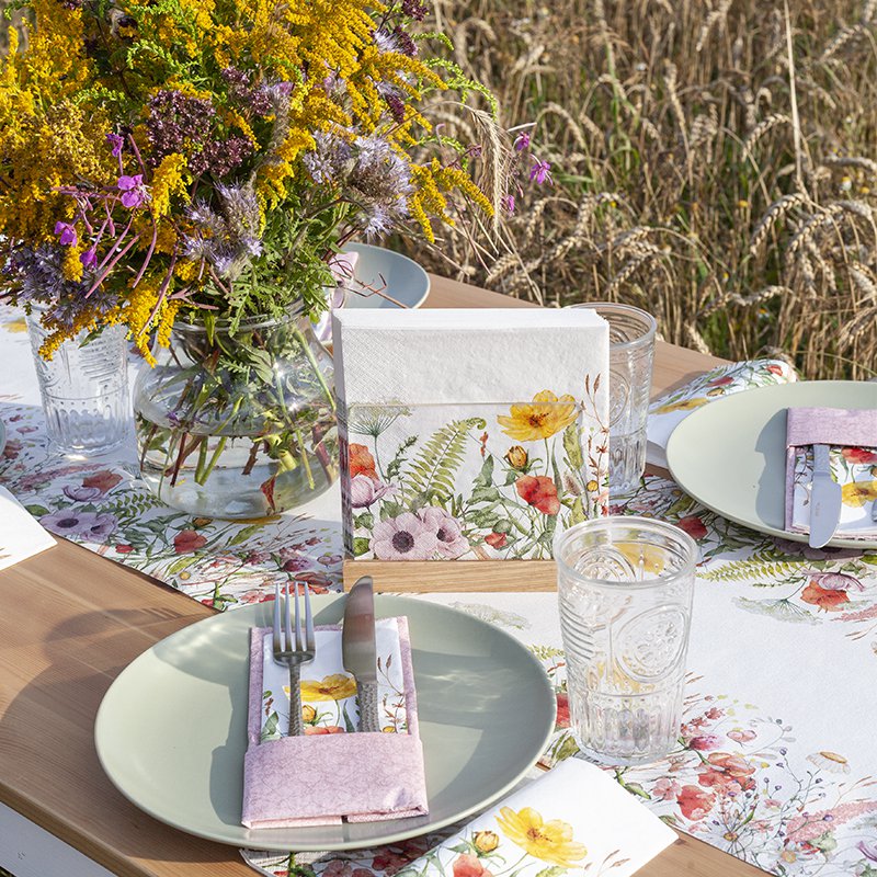Cocktail-Servietten Field of Flowers