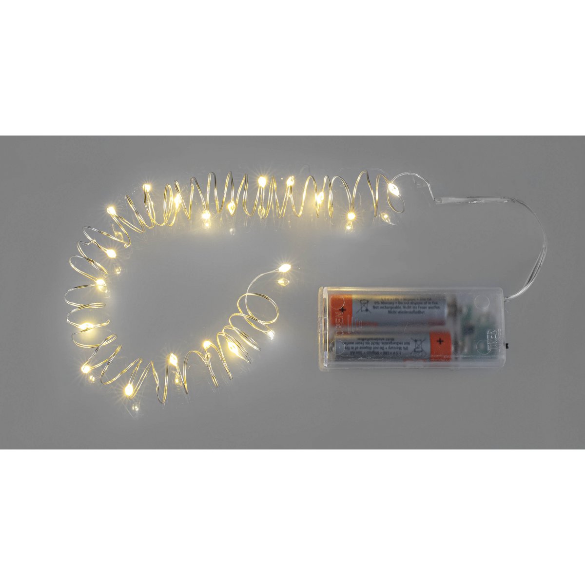LED Lichterkette 20tlg, Timer