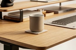 Filt & Kork Coasters - Sæt med 4