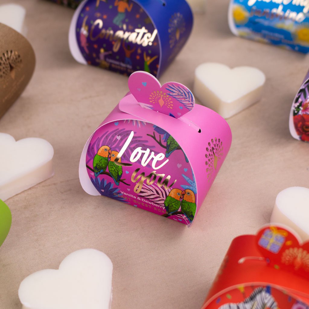 MYDŁO ANGIELSKIE C° 3x20g - Love You - Wanilia i Popielica