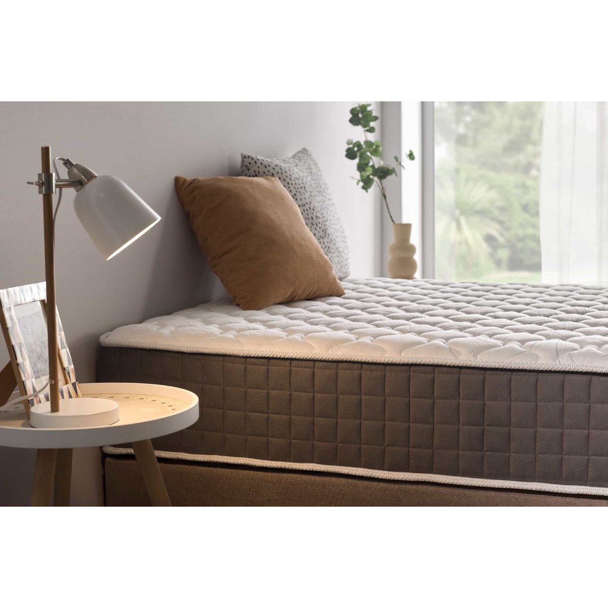 King Relax Supreme Viscoelastic Mattress -White - Thickness: 30 cm - Moonia